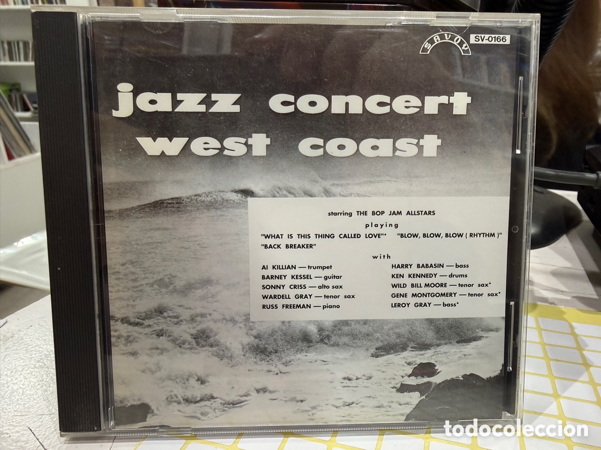 CDs de M&uacute;sica: The Bop Jam Allstars - Jazz West Coast Live / Hollywood Jazz Vol.3 (CD)