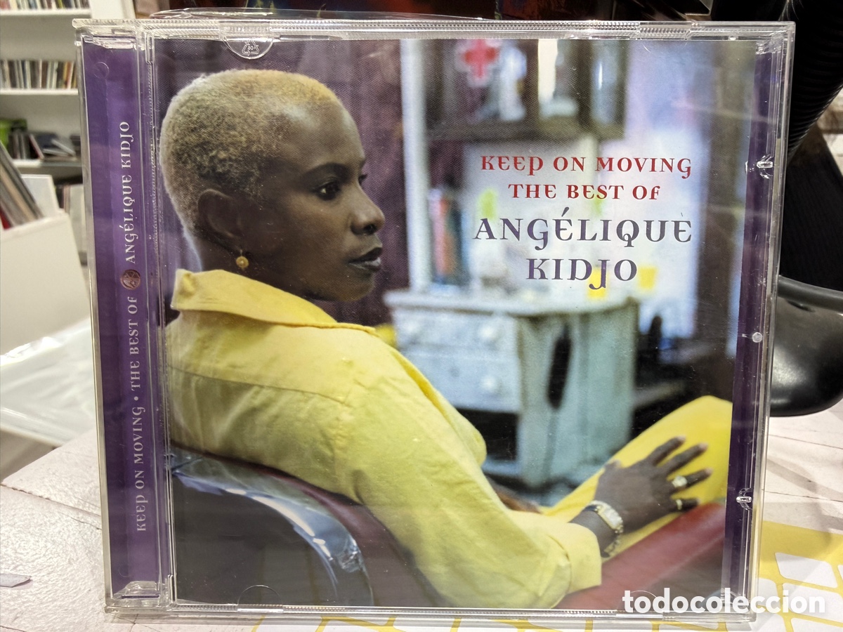 CDs de M&uacute;sica: Ang&eacute;lique Kidjo - Keep On Moving &bull; The Best Of Ang&eacute;lique Kidjo (CD)