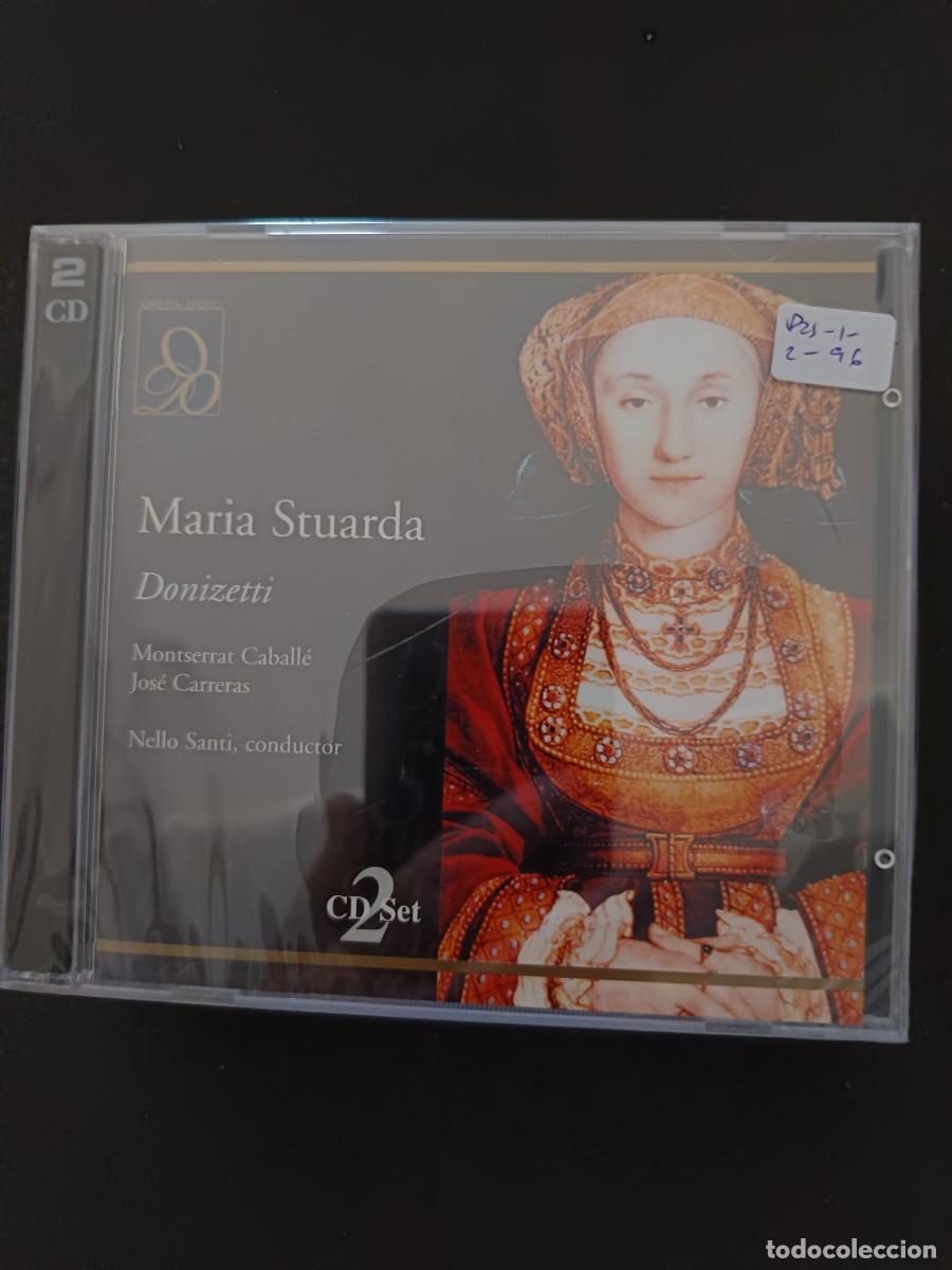 CDs de M&uacute;sica: 2 CD. DONIZETTI: MARIA ESTUARDA. DIR.: NELLO SANTI. CANTANTES; CABALL&Eacute;, CARRERAS