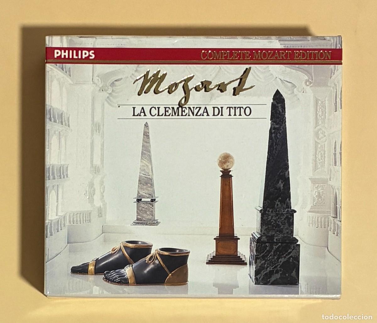 CDs de M&uacute;sica: 2 Cd's. Opera Mozart. La Clemenza di Tito. Sir Colin davis. Philips (1089CD)