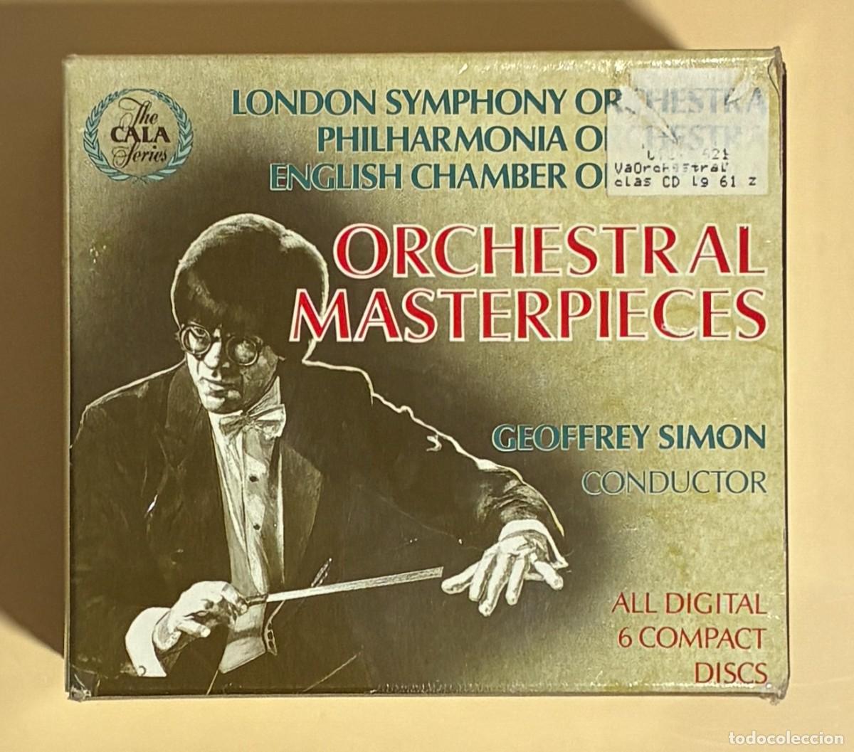 CDs de M&uacute;sica: 6 Cd's. Orchestra Masterpieces (1090CD)