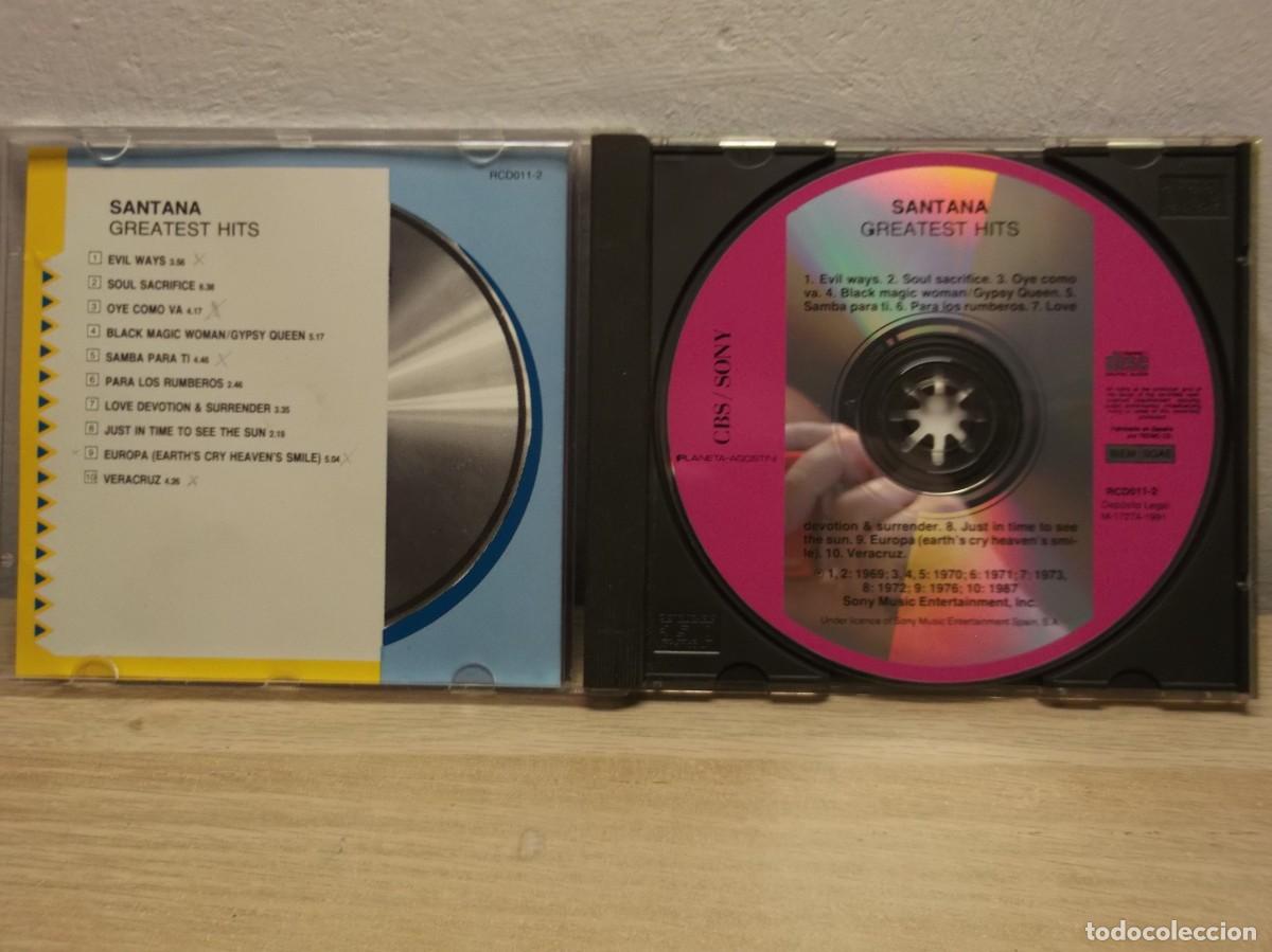 CDs de m&uacute;sica: SANTANA GREATEST HITS CD - Foto 2