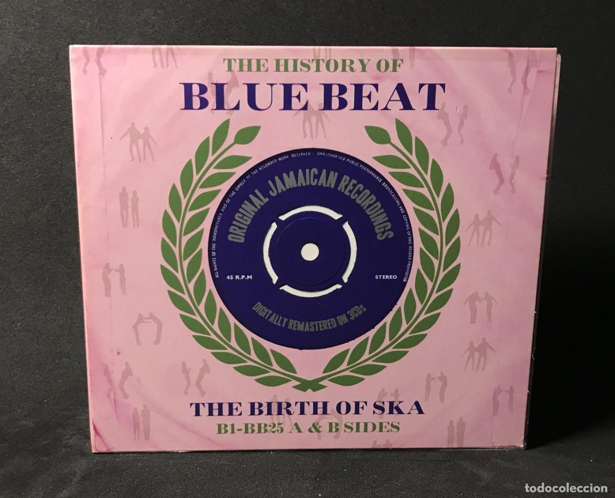 Music CDs: The History Of Blue Beat - The Birth Of Ska (B1-BB25 A & B Sides) - 3 CD - Not Now Music