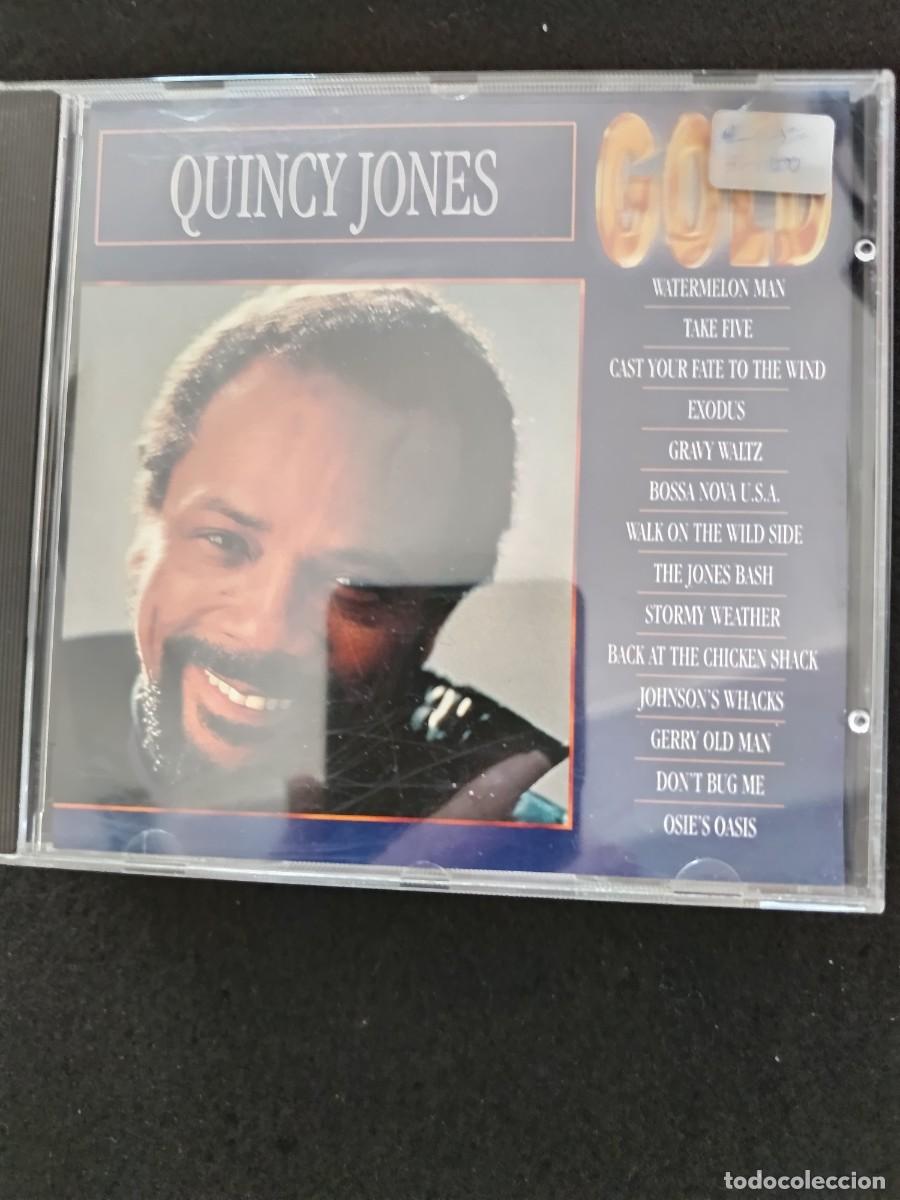 CDs de M&uacute;sica: QUINCY JONES. GOLD. (WATERMELON MAN, TAKE FIVE Y OTRAS)