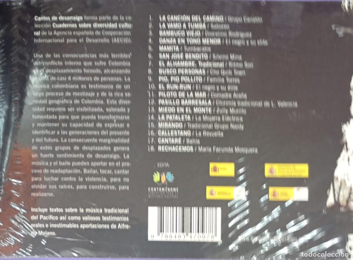 CDs de m&uacute;sica: Cantos de desarraigo -PRECINTADO- CD-LIBRO - Foto 2