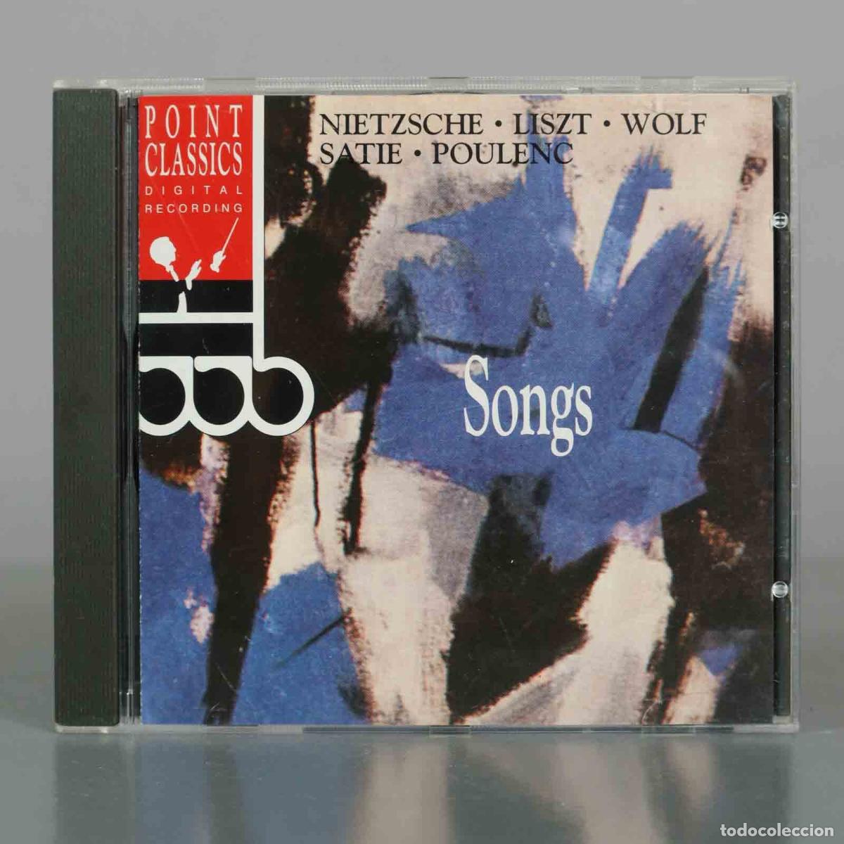Musik-CDs: CD. Songs - Nietzsche, Liszt, Wolf, Satie, Poulenc