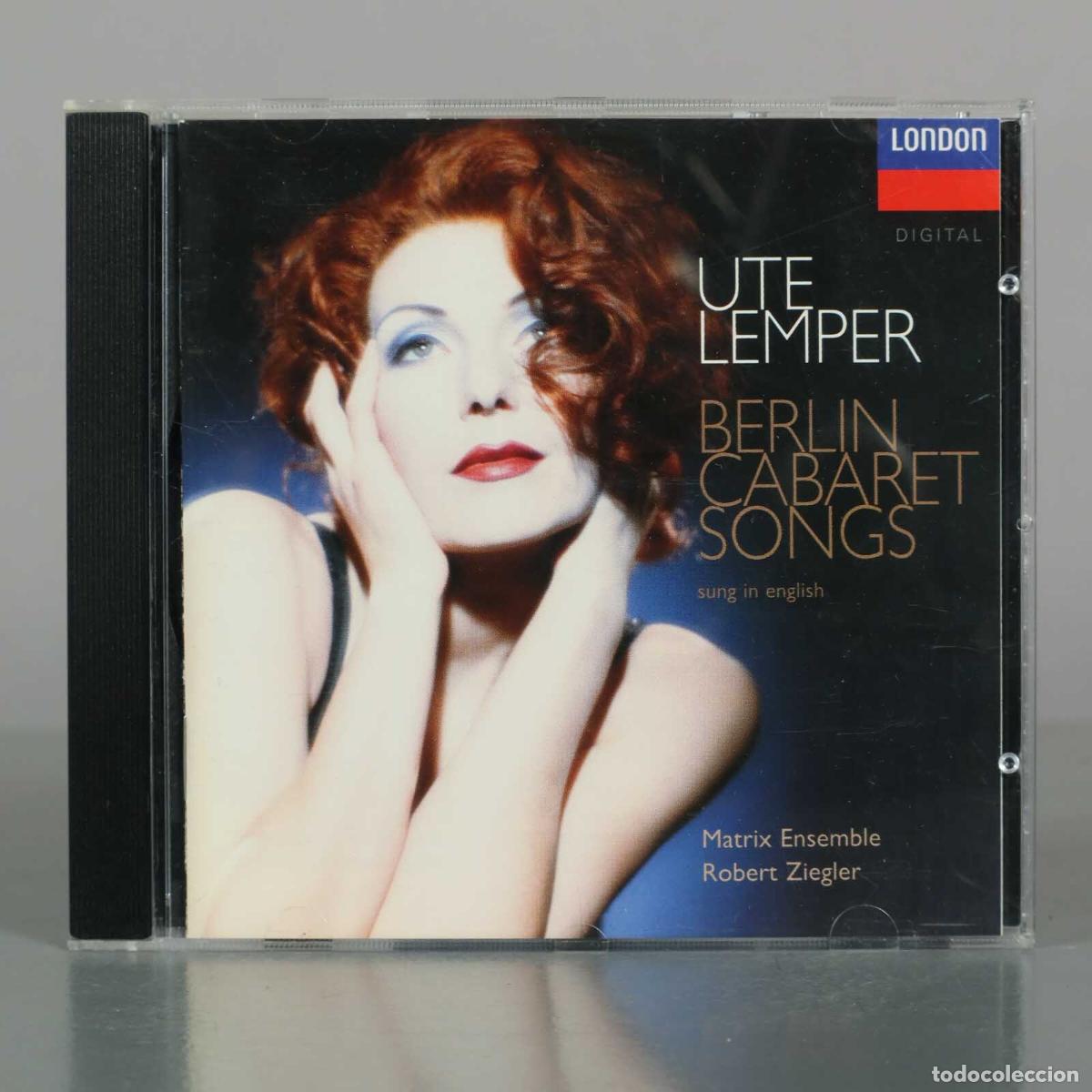 Musik-CDs: CD. Ute Lemper &ndash; Berlin Cabaret Songs (Sung In English)