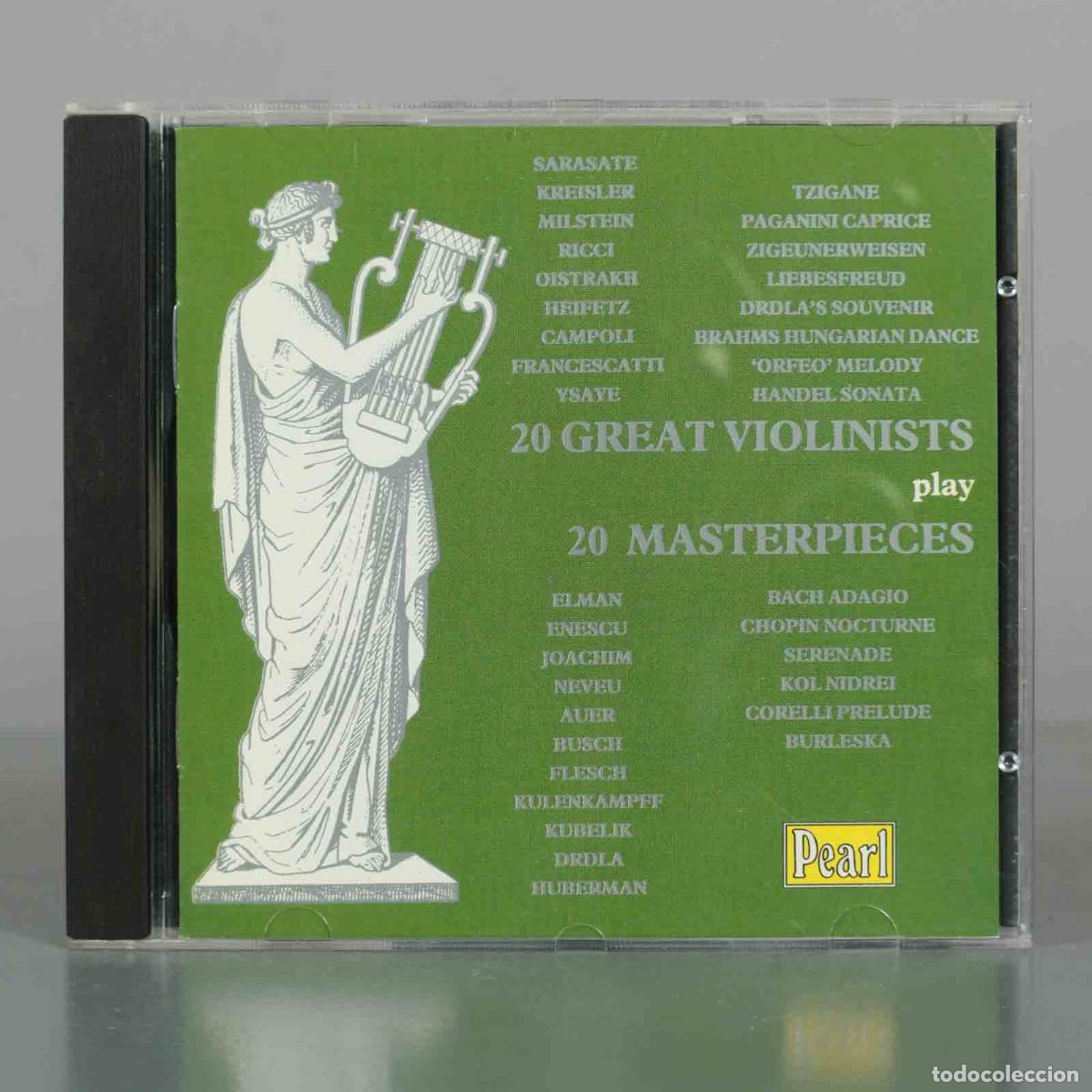 Musik-CDs: CD. 20 Great Violinists Play 20 Masterpieces