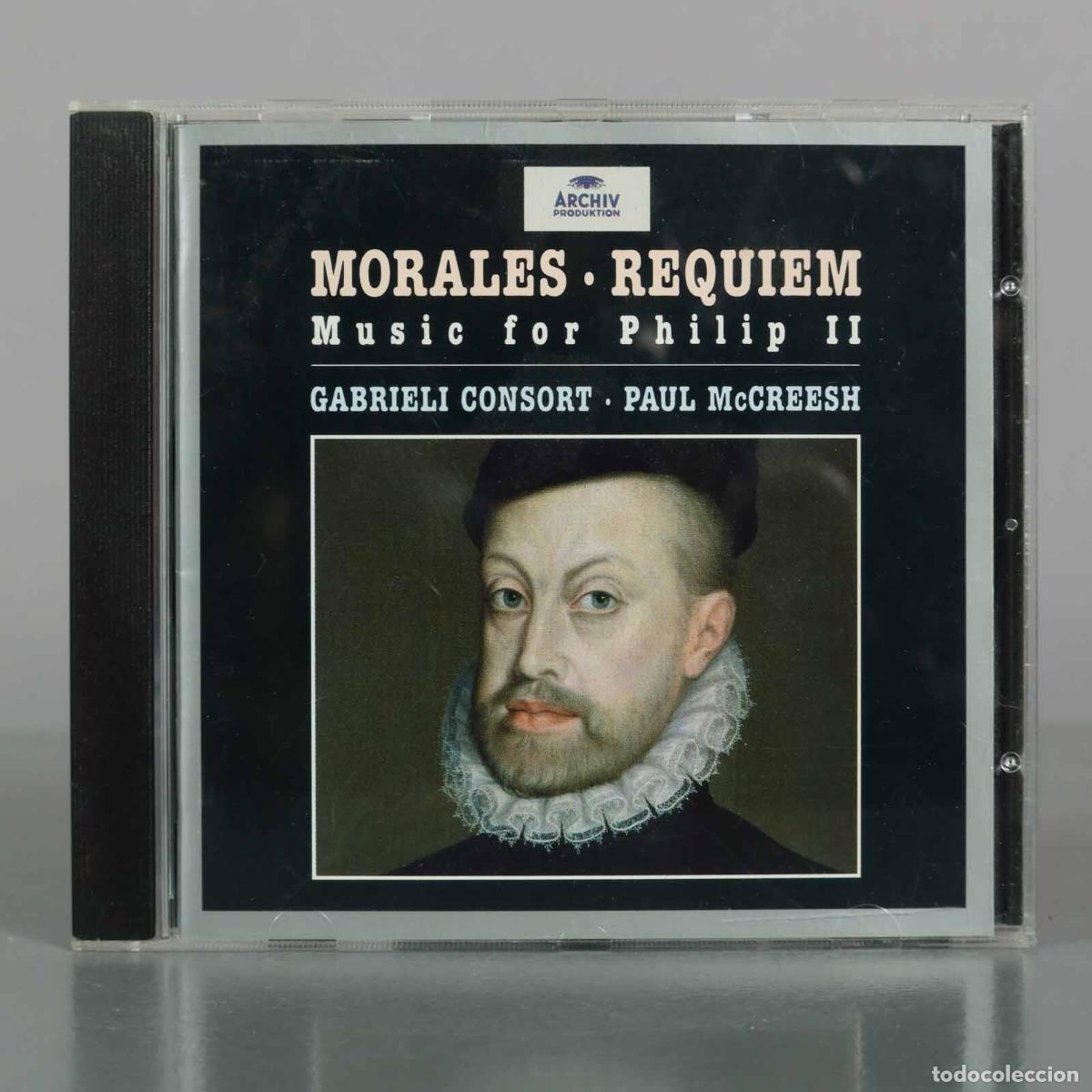 Musik-CDs: CD. A Requiem for Philip II: Officium defunctorum, Missa pro Defunctis - de Morales, Alonso Lo
