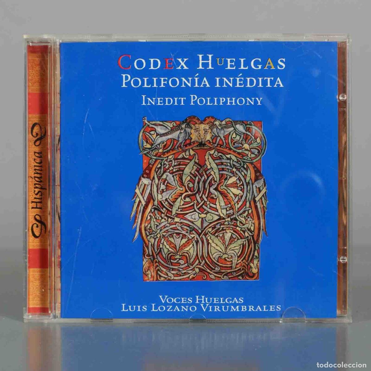 CD de M&uacute;sica: CD. Codex Huelgas - Polifon&iacute;a In&eacute;dita - Voces Huelgas, Luis Lozano Virumbrales