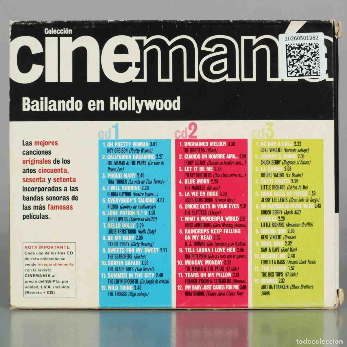 CDs de m&uacute;sica: CD. Bailando en Hollywood - Foto 2