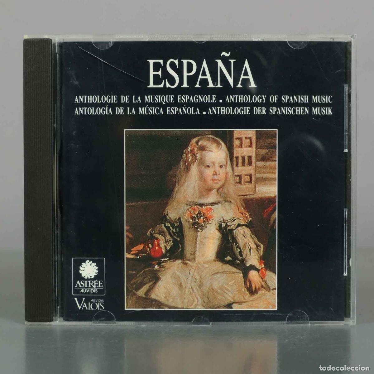 Music CDs: CD. Espa&ntilde;a: Antolog&iacute;a de la M&uacute;sica Espa&ntilde;ola - Savall, Montserrat Figueras, Hesp&egrave;rion XX, La Capell