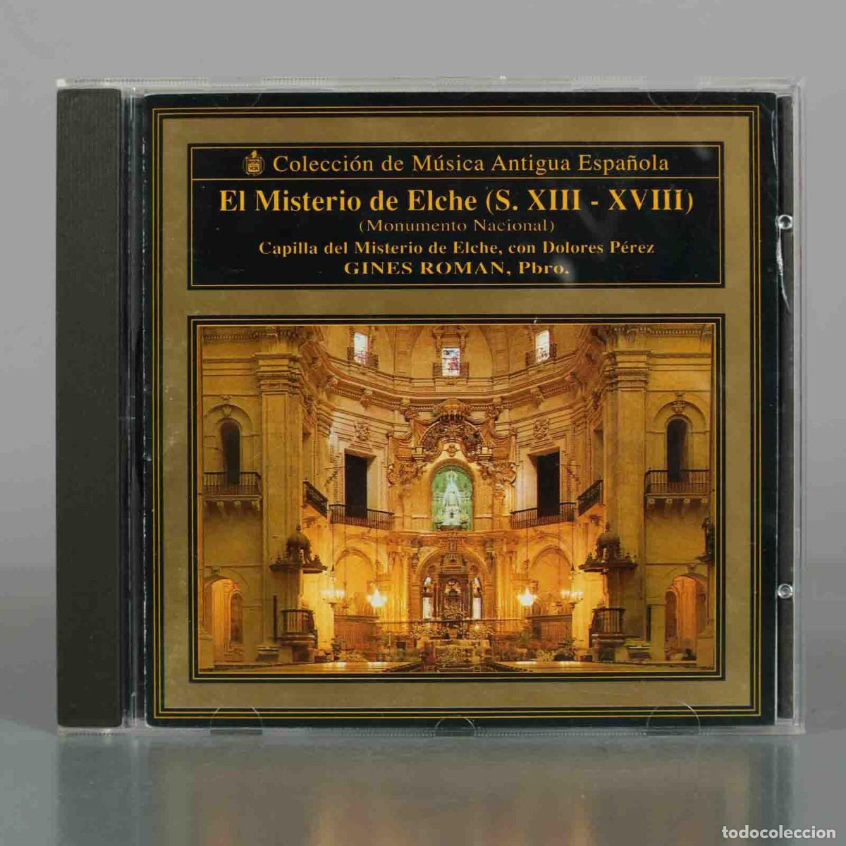 Music CDs: CD. El Misterio de Elche - Capilla del Misterio de Elche, Dolores P&eacute;rez, Gin&eacute;s Rom&aacute;n
