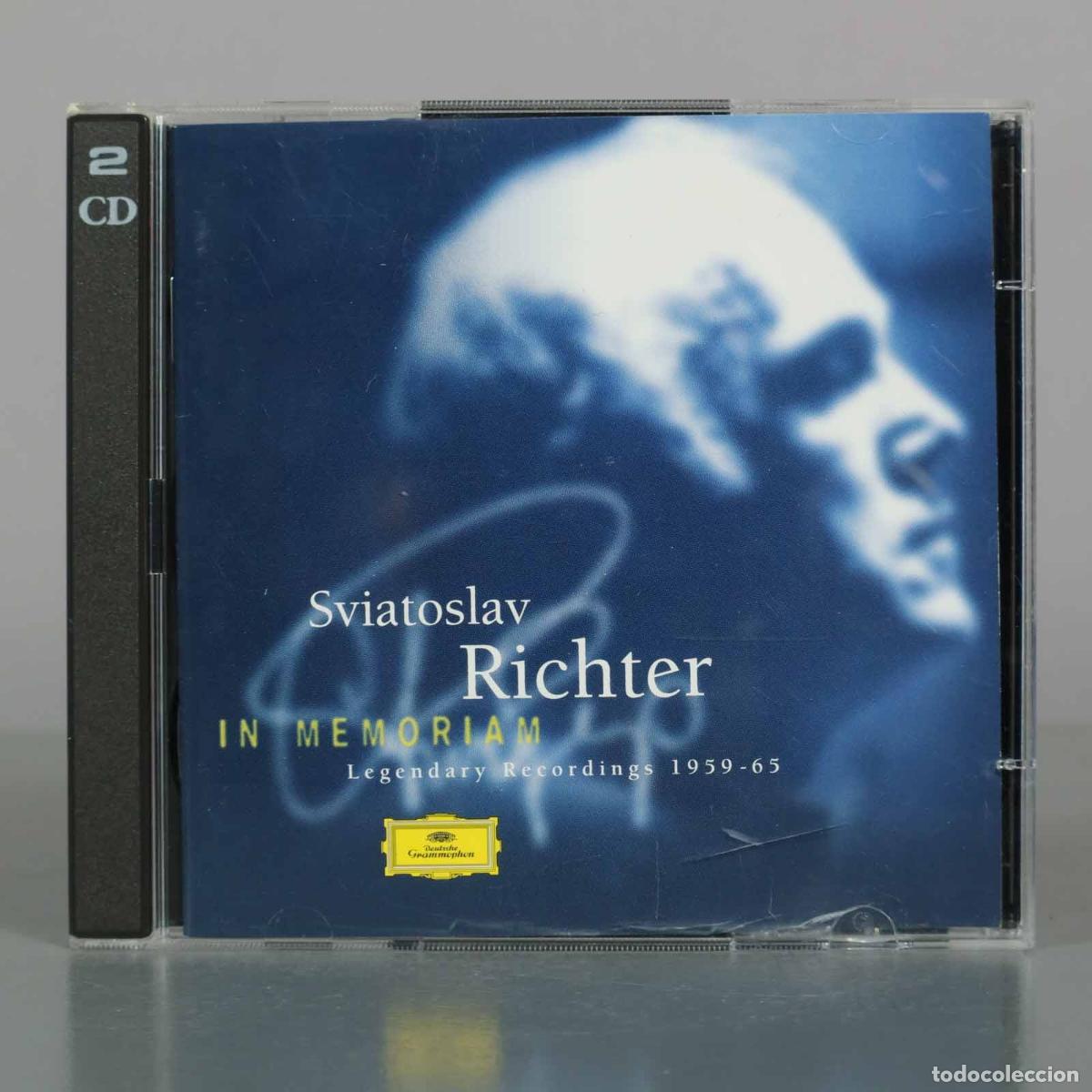 Music CDs: CD. In Memoriam - Legendary Recordings - Sviatoslav Richter - Deutsche Grammophon