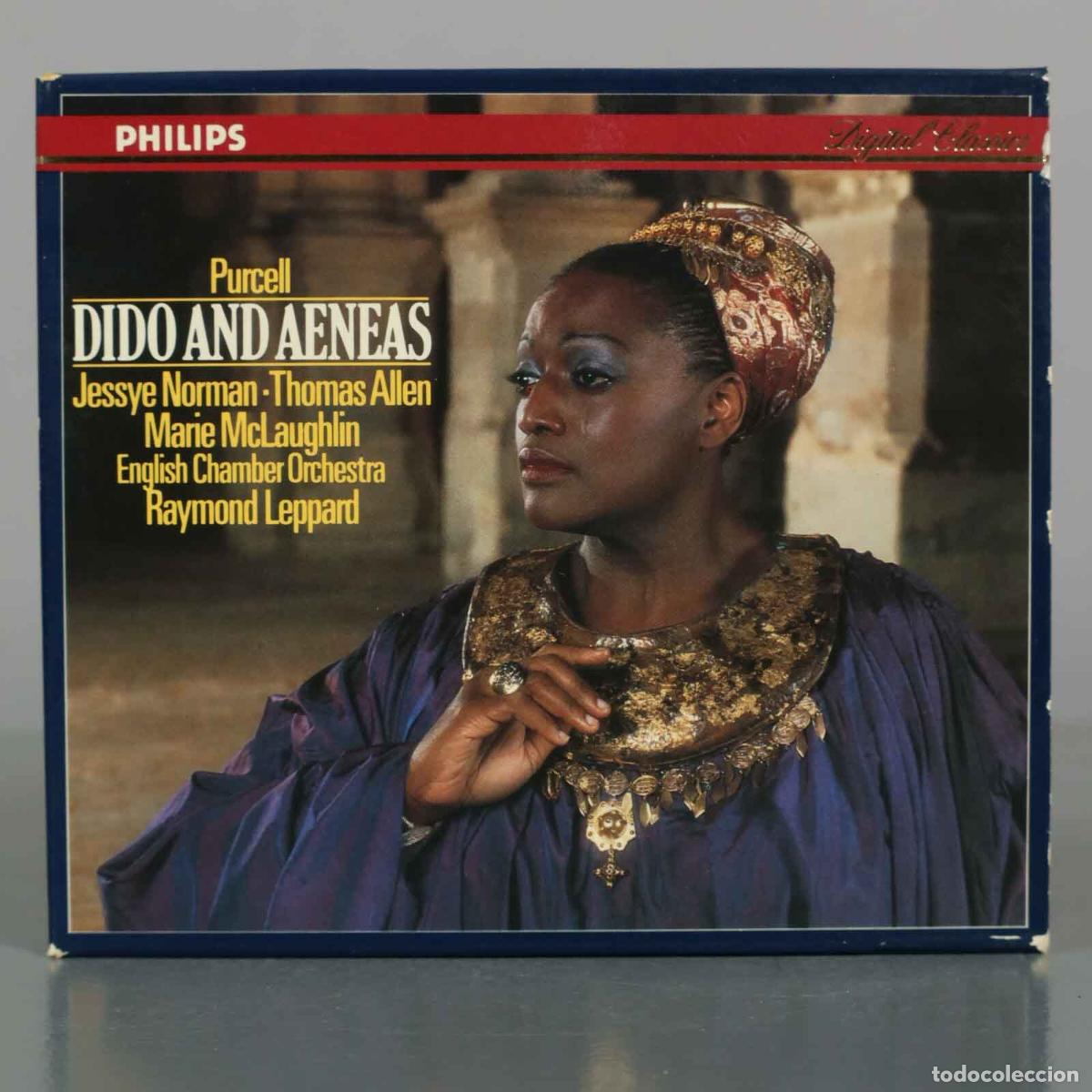 Music CDs: CD. Dido and Aeneas - Henry Purcell - Jessye Norman, Thomas Allen, Marie McLaughlin, LEPPARD