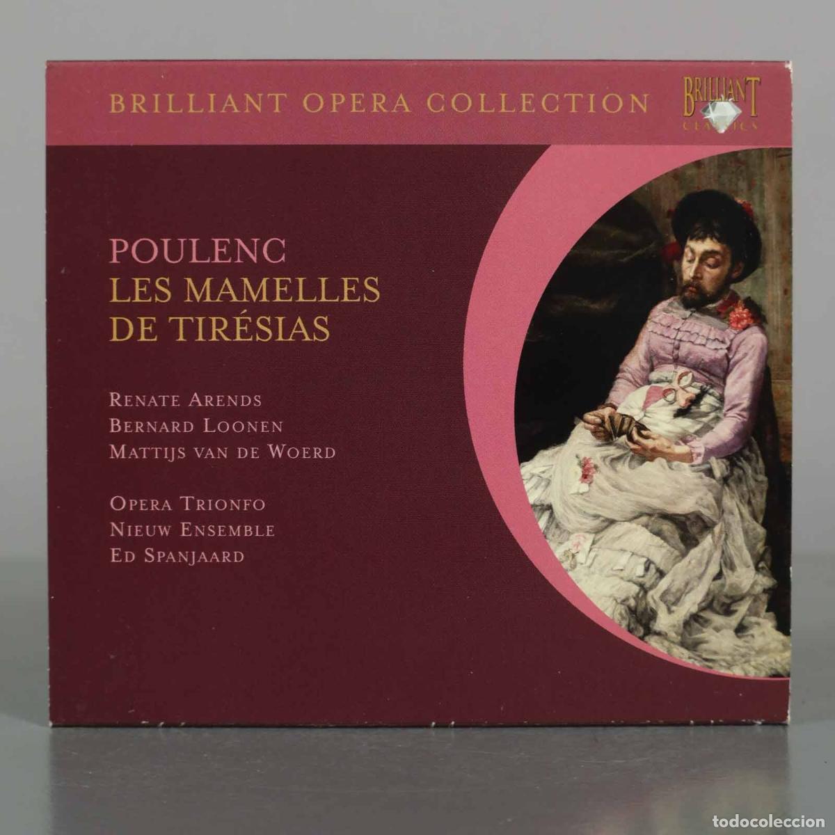Music CDs: CD. Les Mamelles de Tir&eacute;sias - Francis Poulenc, Renate Arends, Loonen, van de Woerd, Spanjaard