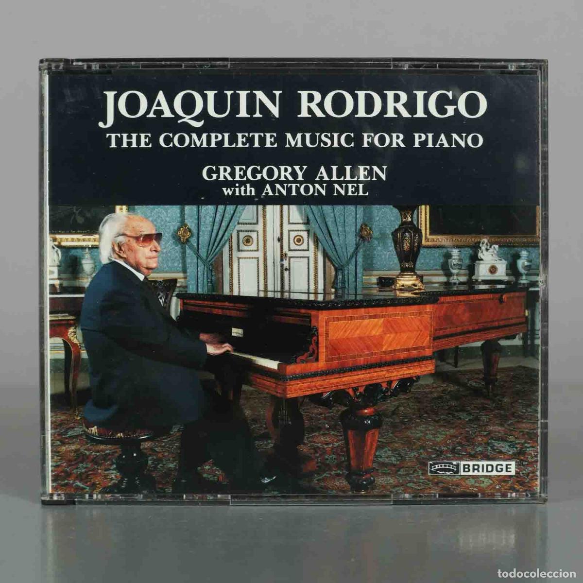 Musik-CDs: CD. Joaquin Rodrigo: The Complete Music for Piano - Gregory Allen, Anton Nel - Bridge Records