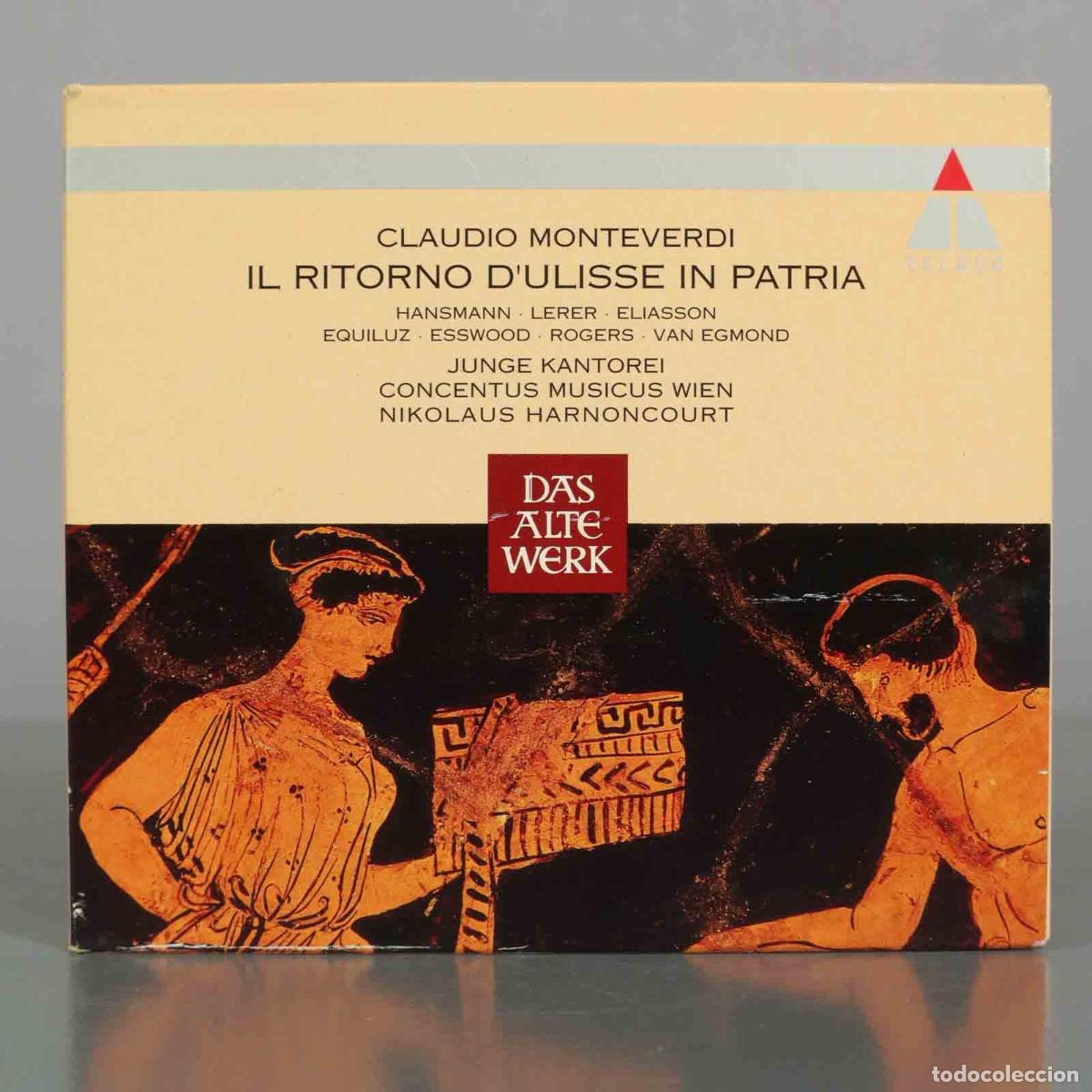 Musik-CDs: CD. Il ritorno d&acute;Ulisse in patria - Claudio Monteverdi - Harnoncourt, Concentus Musicus Wien, R