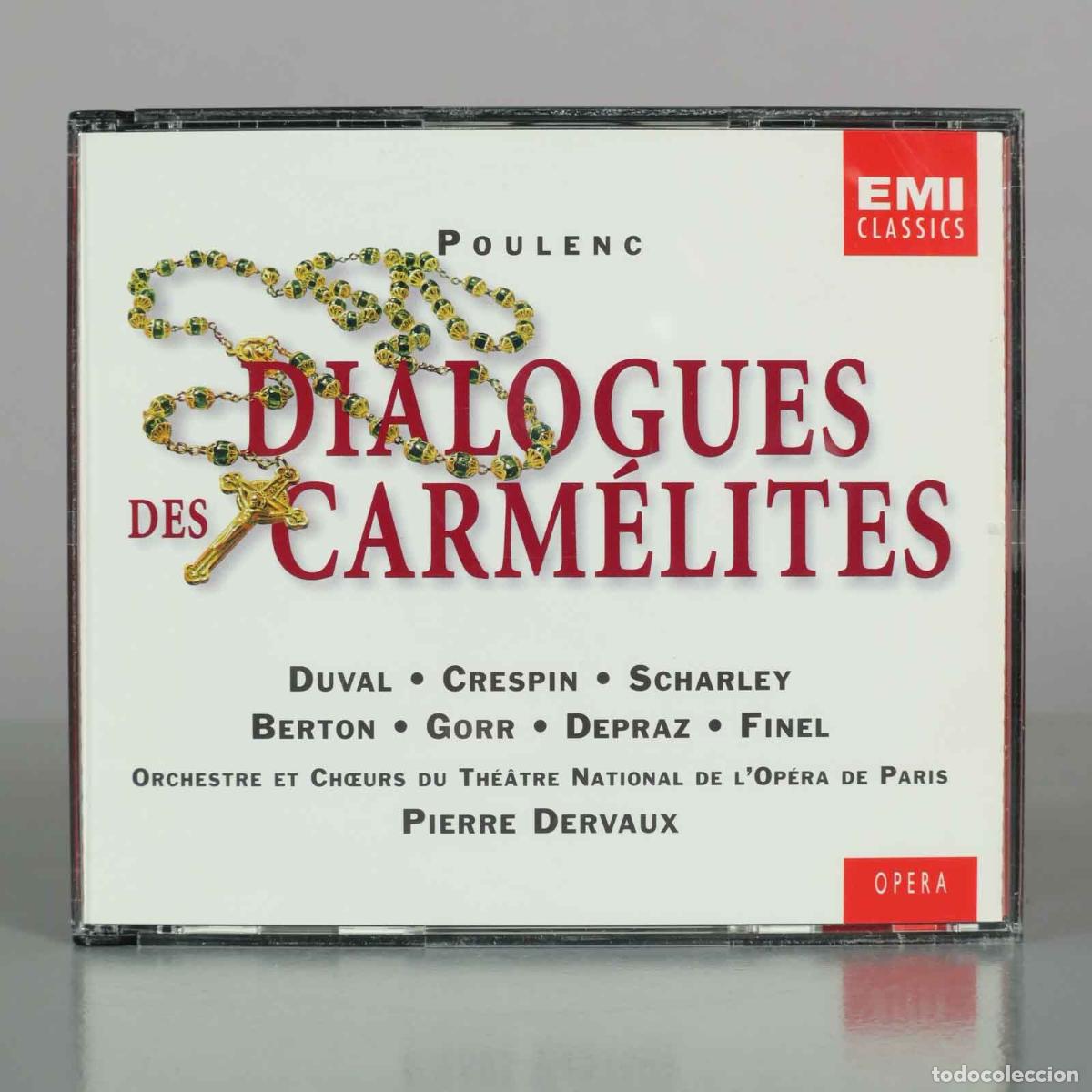 CDs de M&uacute;sica: CD. Dialogues des Carm&eacute;lites - Francis Poulenc - Dervaux, Denise Duval, R&eacute;gine Crespin, Rita Gorr