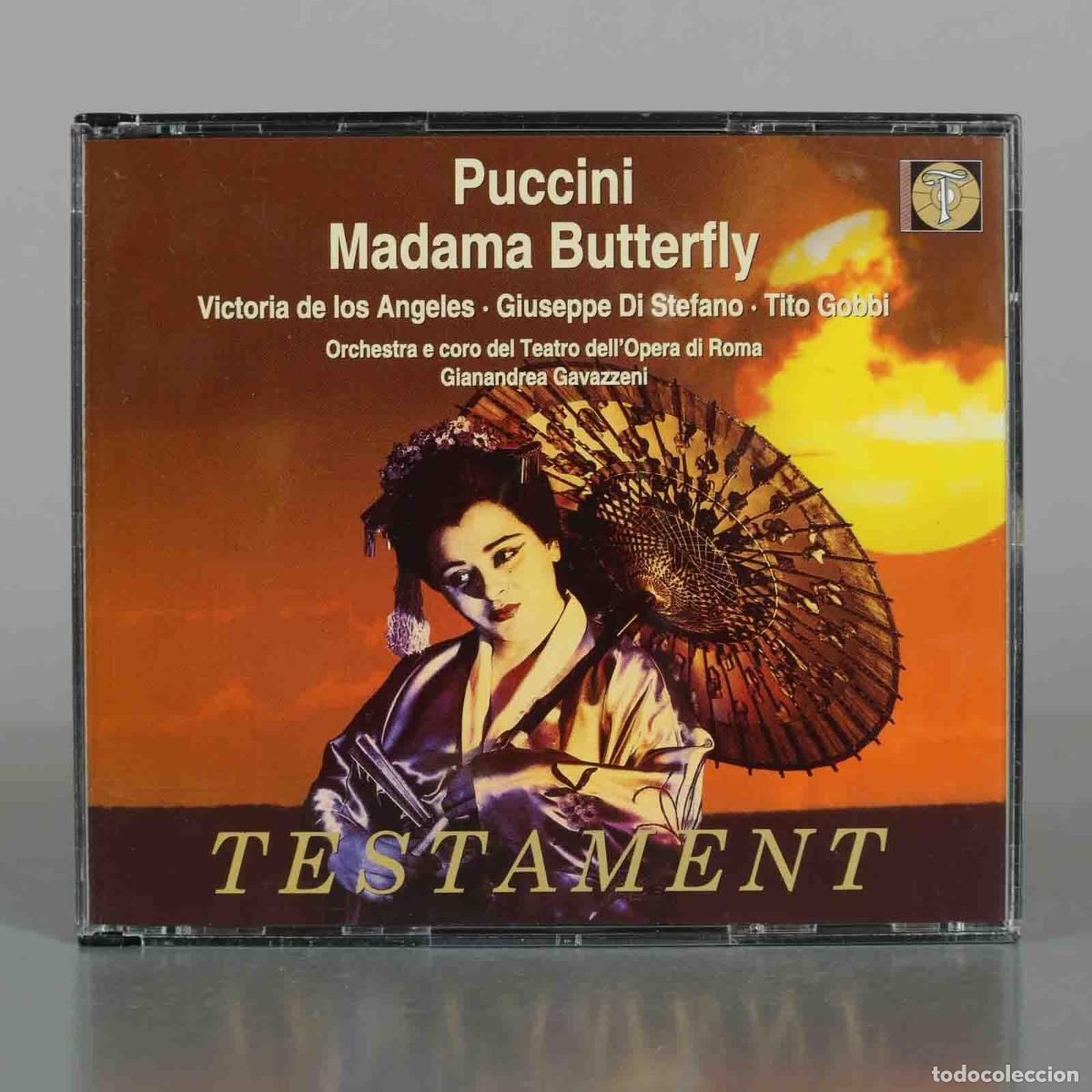 CDs de M&uacute;sica: CD. Puccini: Madama Butterfly - Victoria de los &Aacute;ngeles, Giuseppe Di Stefano, Gobbi, Gianandrea Gav