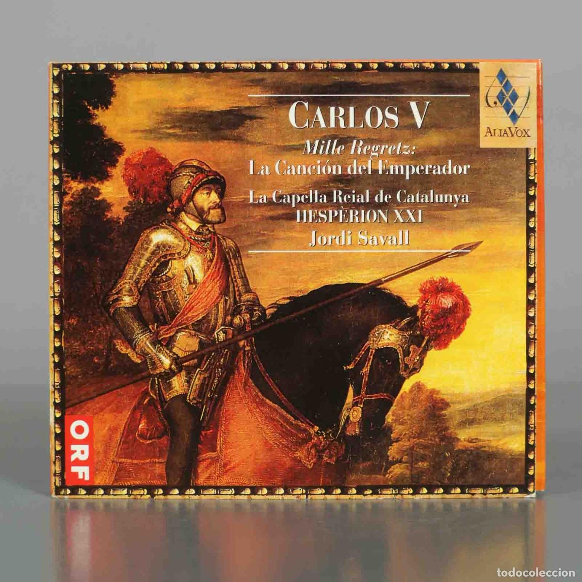 Musik-CDs: CD. Carlos V. Regretz: La Canci&oacute;n del Emperador - La Capella Reial de Catalunya, Hesp&egrave;rion XXI,