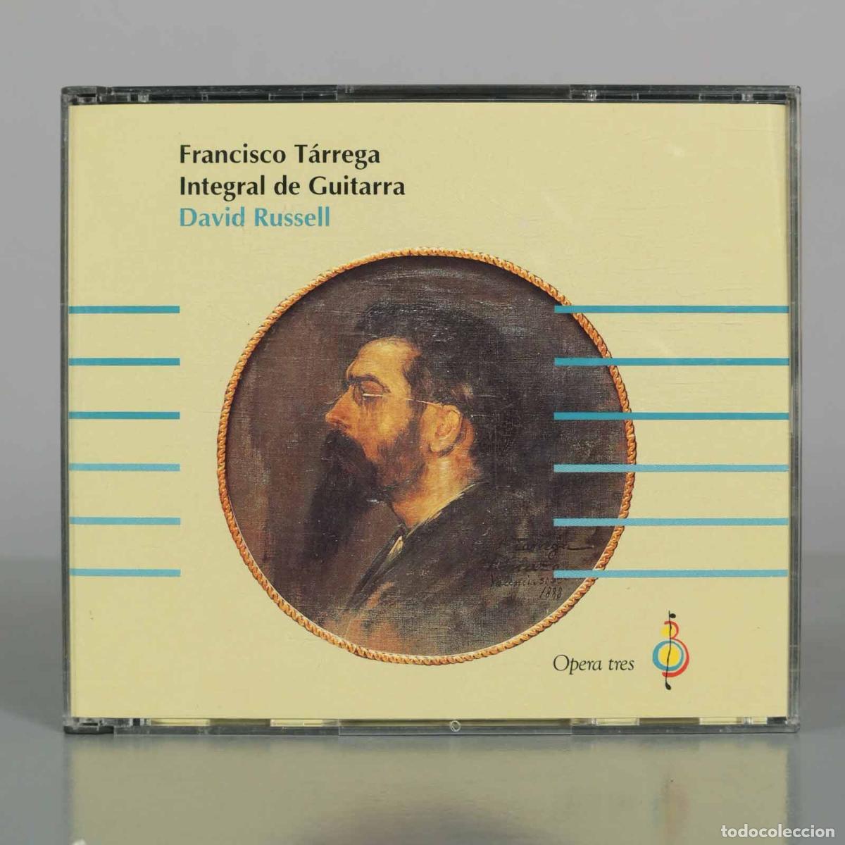 Musik-CDs: CD. Francisco T&aacute;rrega - Integral de Guitarra - David Russell - Opera Tres