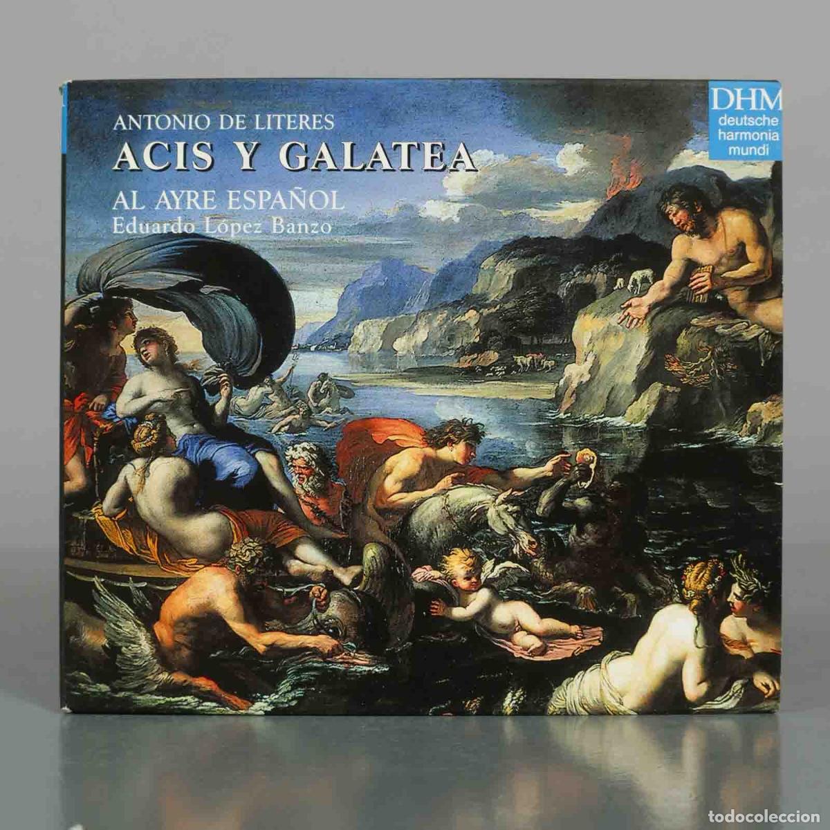 Musik-CDs: CD. Acis y Galatea - Antonio de Literes, Al Ayre Espa&ntilde;ol, Eduardo L&oacute;pez Banzo