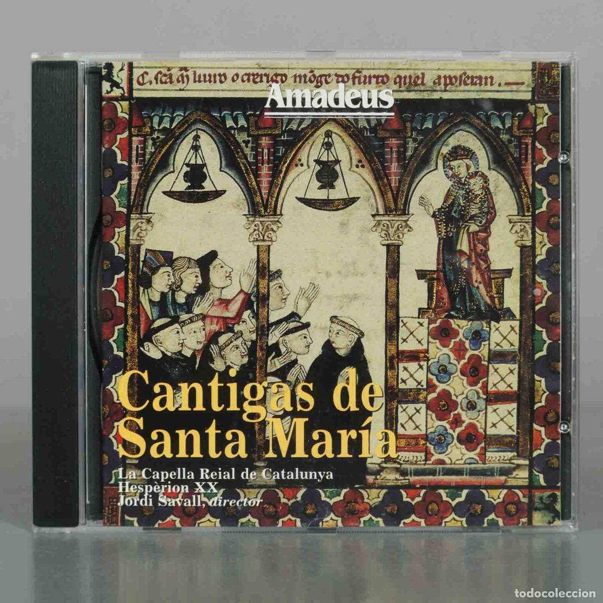 CDs de M&uacute;sica: CD. Cantigas de Santa Maria - Alfonso X El Sabio - La Capella Reial de Catalunya, Hesp&egrave;rion XX,