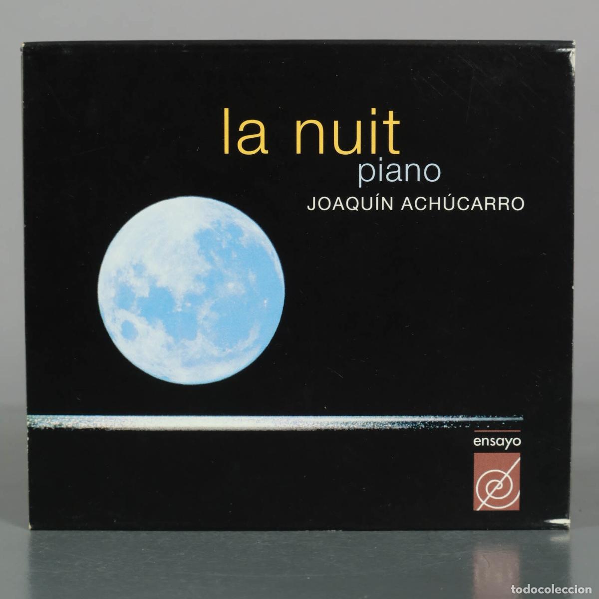 CDs de M&uacute;sica: CD. La Nuit Piano - Joaqu&iacute;n Ach&uacute;carro - Ensayo