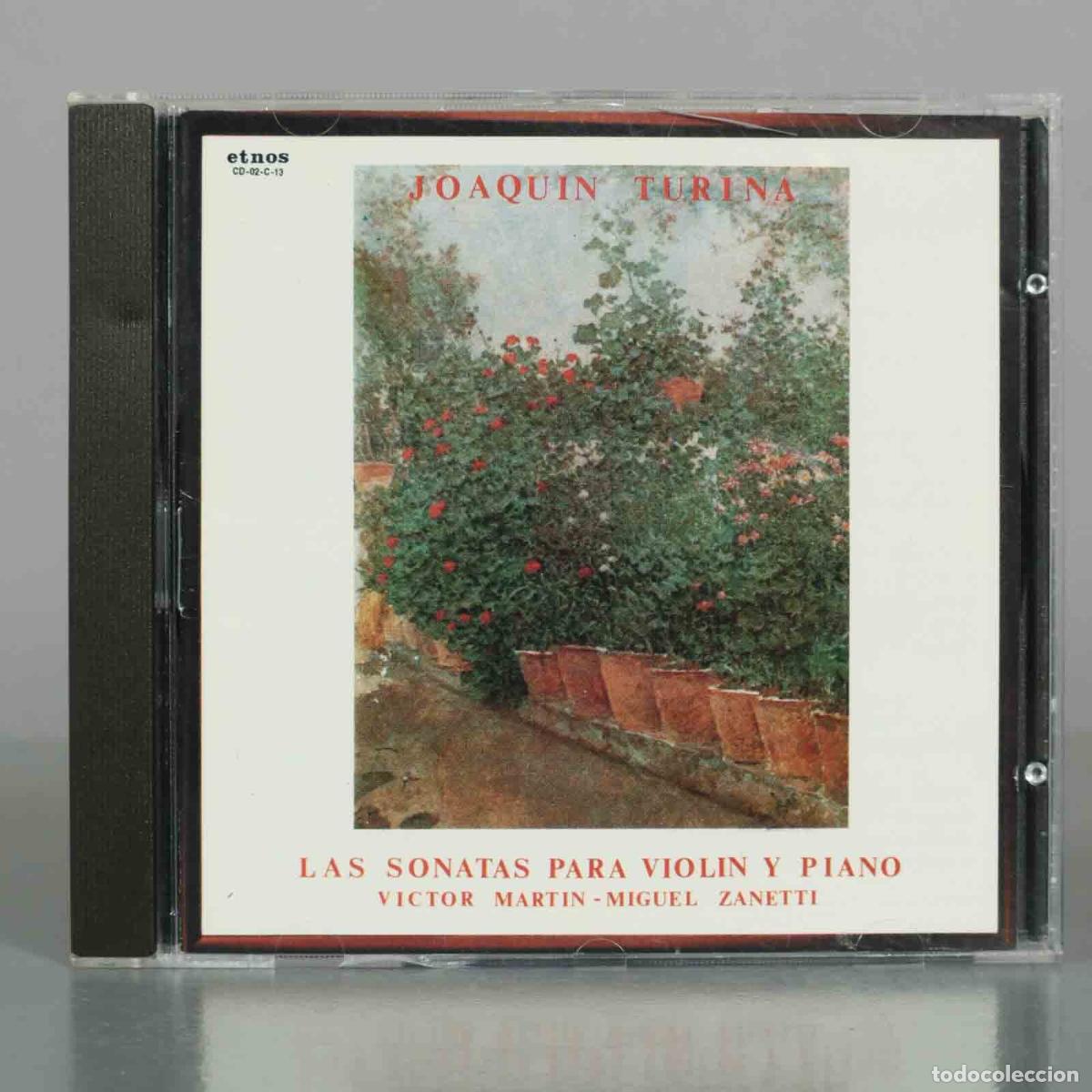 CDs de M&uacute;sica: CD. Las Sonatas Para Violin Y Piano - Joaqu&iacute;n Turina - Victor Martin, Miguel Zanetti