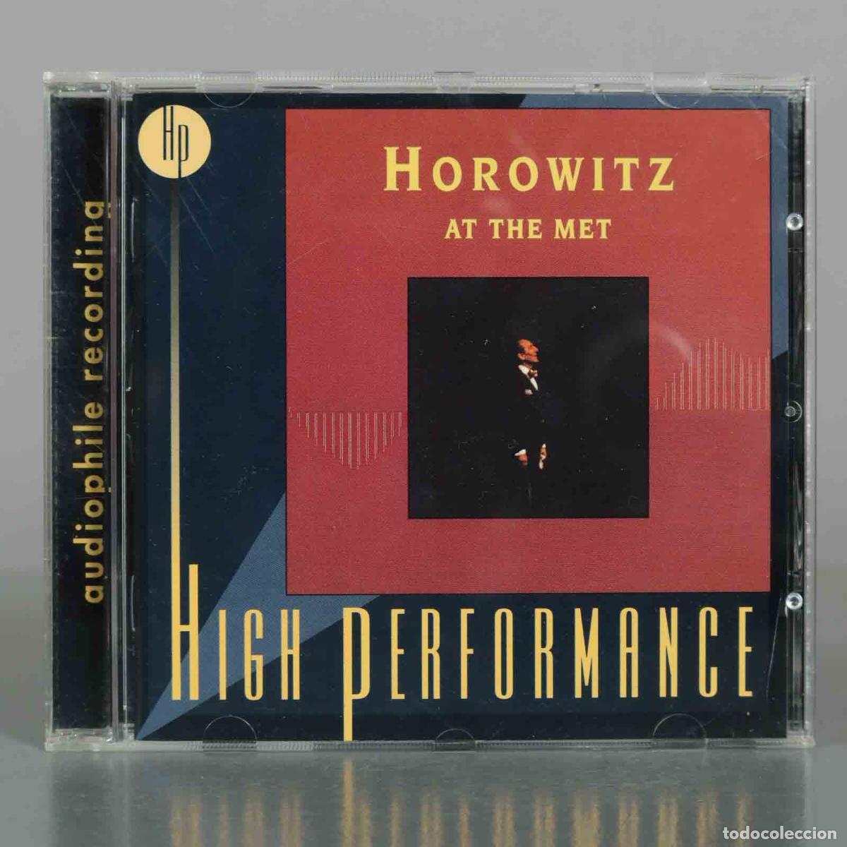CDs de M&uacute;sica: CD. Horowitz At The Met - Vladimir Horowitz, Domenico Scarlatti, Fr&eacute;d&eacute;ric Chopin, Liszt, Sergei Ra