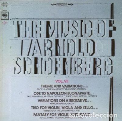 CDs de M&uacute;sica: The Music of Arnold Schoenberg, Vol. VII- 0886971479928