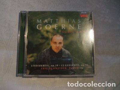 CDs de M&uacute;sica: Schumann: Liederkreis, op. 39 / 12 Gedichte, op. 35- 0028946079720