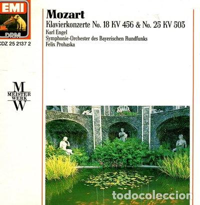 CDs de M&uacute;sica: Mozart: Klavierkonzerte No. 18 KV 456 & No. 25 KV 503- 5099925213720