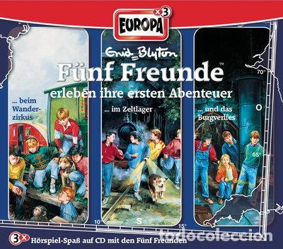 CDs de M&uacute;sica: F&uuml;nf Freunde: Erleben ihre ersten Abenteuer- 0743219855725