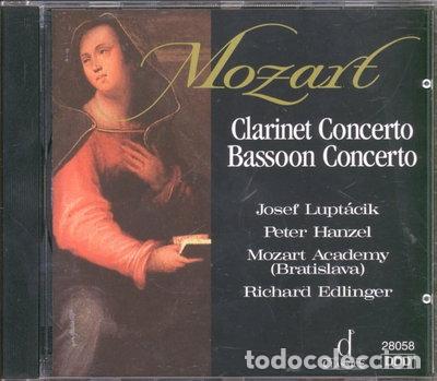 CDs de M&uacute;sica: Clarinet/Bassoon Concertos- 0747313705825