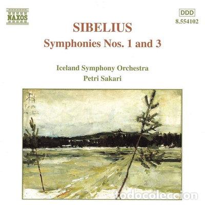 CDs de M&uacute;sica: Sibelius: Symphonies Nos. 1 and 3- 0636943410226