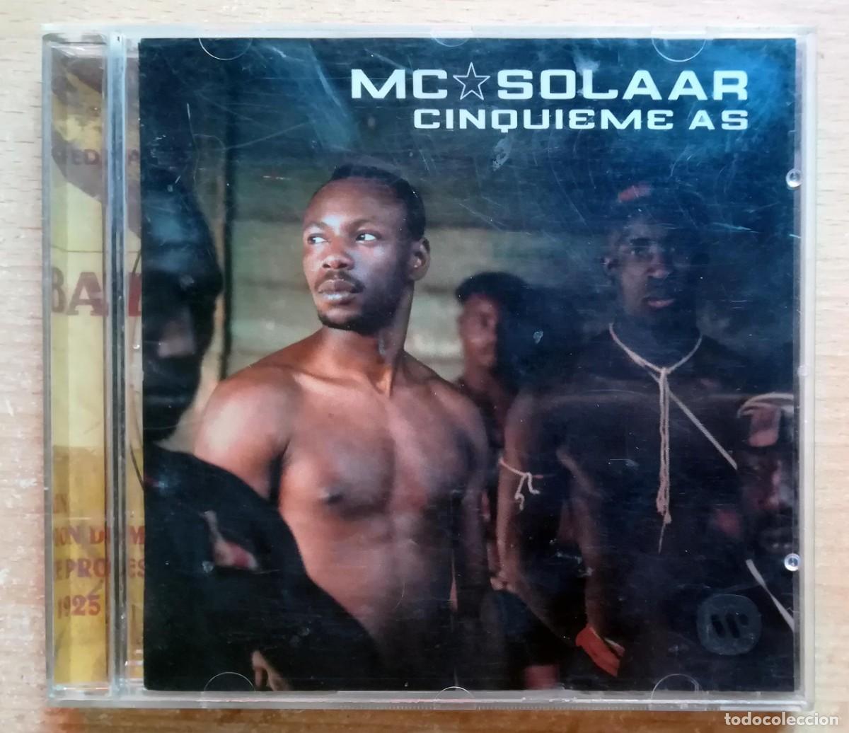CDs de M&uacute;sica: Mc Solaar. Cinquieme As. Original. Caja, caratula y libreto, no CD.