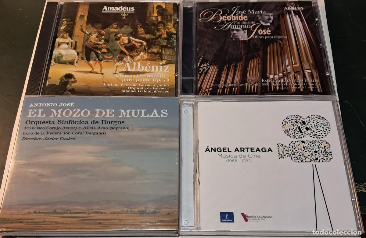 CDs de M&uacute;sica: LOTE DE 128 CDS DE M&Uacute;SICA CL&Aacute;SICA