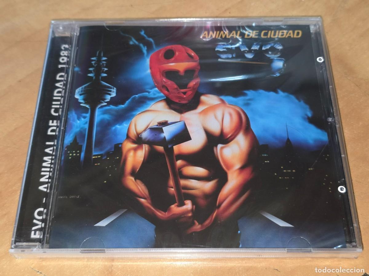 CDs de M&uacute;sica: EVO CD Animal de ciudad,Spanish Heavy 1983,Edic. 2024*PRECINTADO*Tigres-Azuzena-Alcaudon-Bruque-Mazo