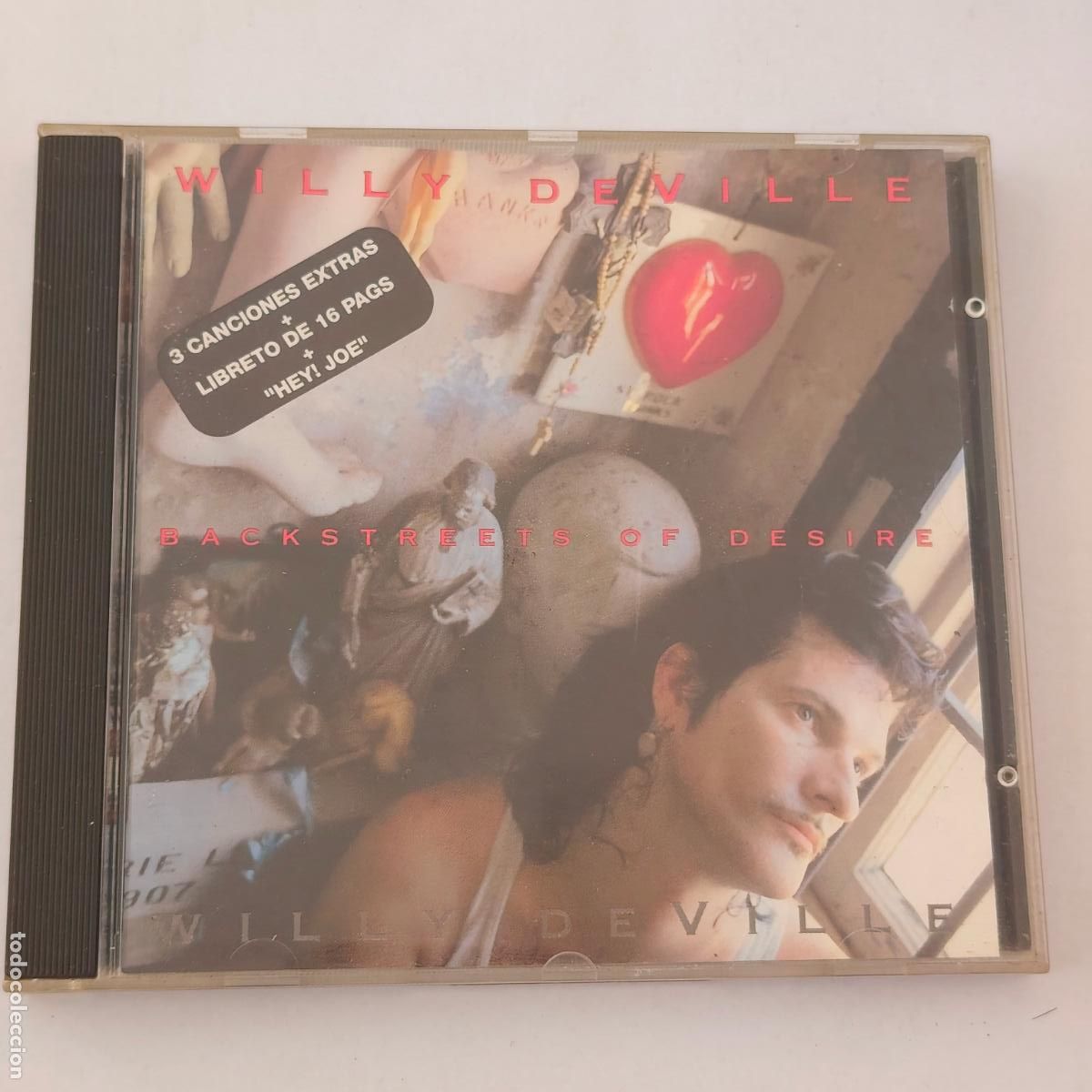 CDs de M&uacute;sica: CD Musica: WILLY DE VILLE - Backstreets of Desire - Willy De Ville