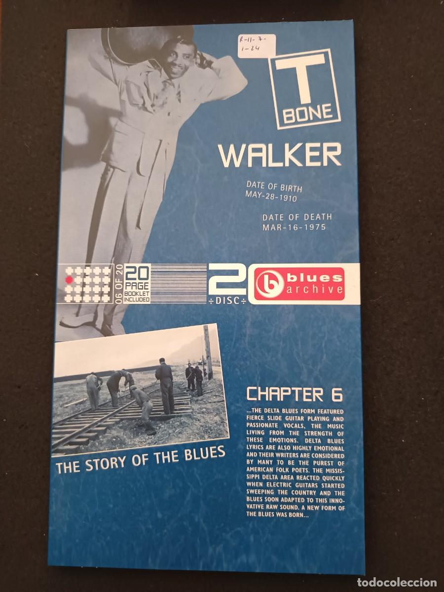 CDs de M&uacute;sica: 2 CD + 20 PAGE BOOKLET. THE STORY OF THE BLUES, CHAPTER 6. T BONE WALKER