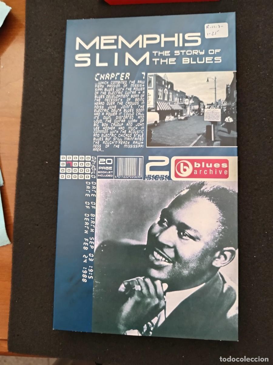 CDs de M&uacute;sica: 2 CD + 20 PAGE BOOKLET. THE STORY OF THE BLUES, CHAPTER 7. MEMPHIS SLIM
