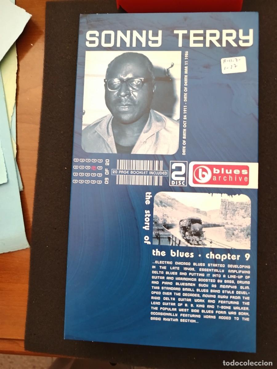 CDs de M&uacute;sica: 2 CD + 20 PAGE BOOKLET. THE STORY OF THE BLUES, CHAPTER 9. SONNY TERRY