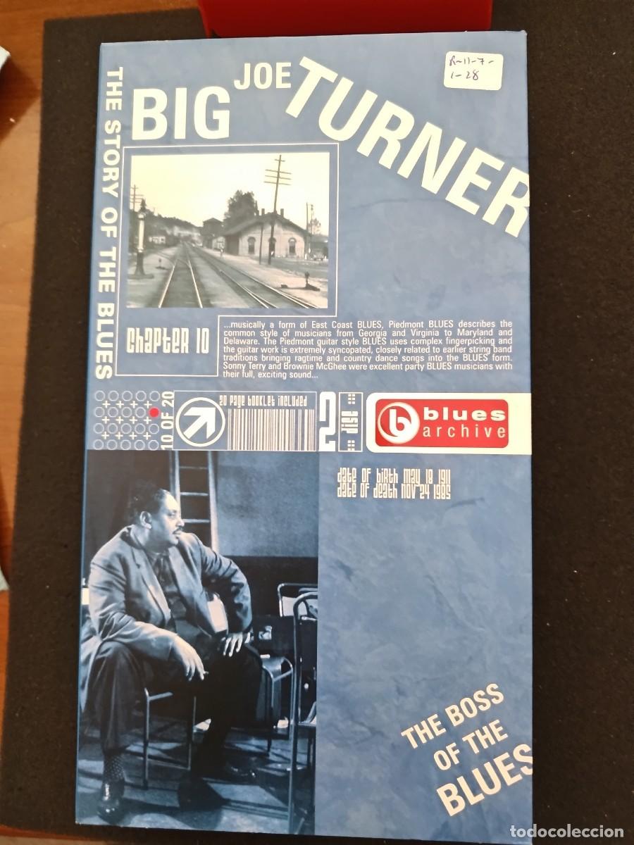 CDs de M&uacute;sica: 2 CD + 20 PAGE BOOKLET. THE STORY OF THE BLUES, CHAPTER 10. BIG JOE TURNER. THE BOSS OF THE BLUES