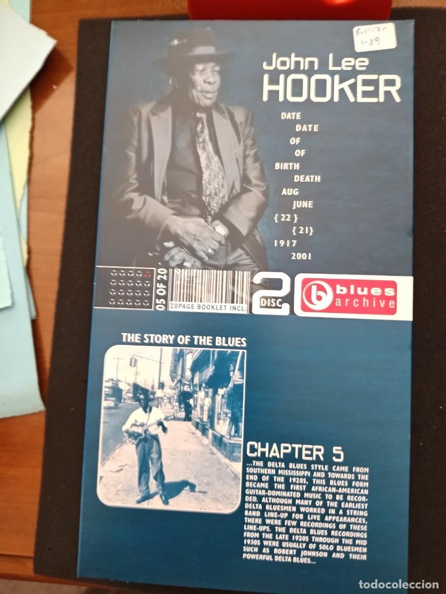 CDs de M&uacute;sica: 2 CD + 20 PAGE BOOKLET. THE STORY OF THE BLUES, CHAPTER 5. JOHN LEE HOOKER