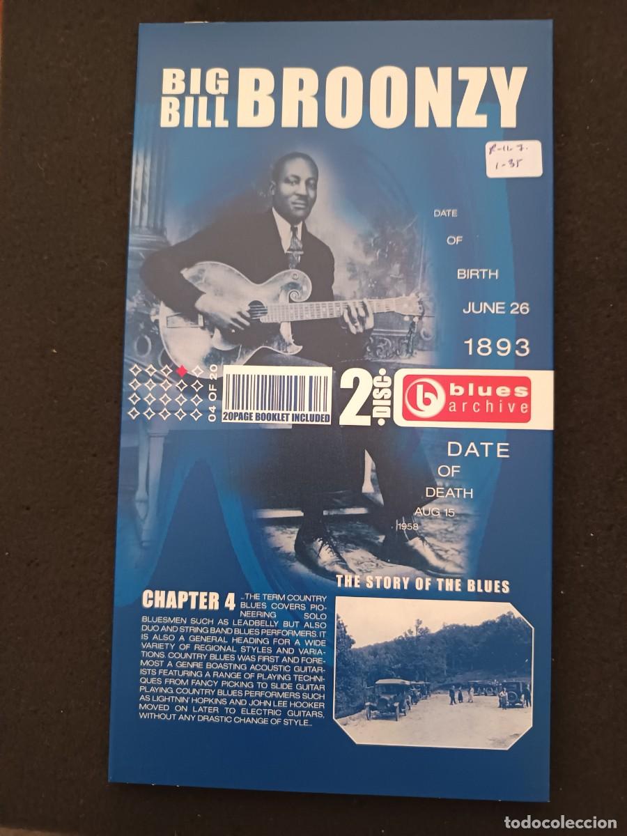 CDs de M&uacute;sica: 2 CD + 20 PAGE BOOKLET. THE STORY OF THE BLUES, CHAPTER 4. BIG BILL BROONZY