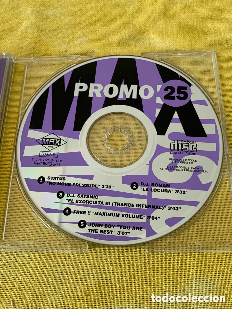CDs de m&uacute;sica: CD Max Music Promo 25 - Foto 4