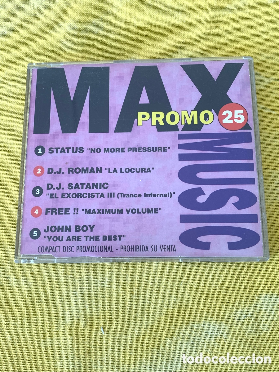 CDs de m&uacute;sica: CD Max Music Promo 25 - Foto 1