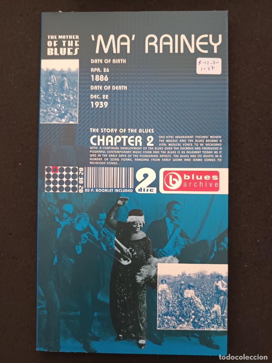 CDs de M&uacute;sica: 2 CD + 20 PAGE BOOKLET. THE STORY OF THE BLUES, CHAPTER 2. &rdquo;MA&rdquo; RAINEY